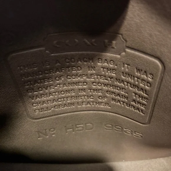 1995 vintage Coach Hadley mini zip - Picture 8 of 9